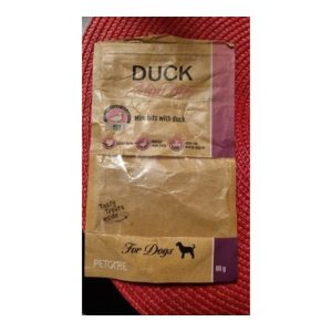 Petcare Mini bits with duck