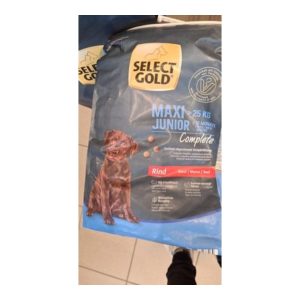 Select Gold maxi Junior wołowina 4 kg
